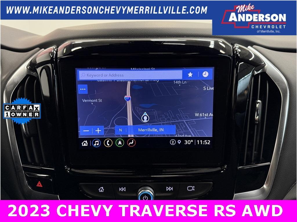 used 2023 Chevrolet Traverse car, priced at $40,857