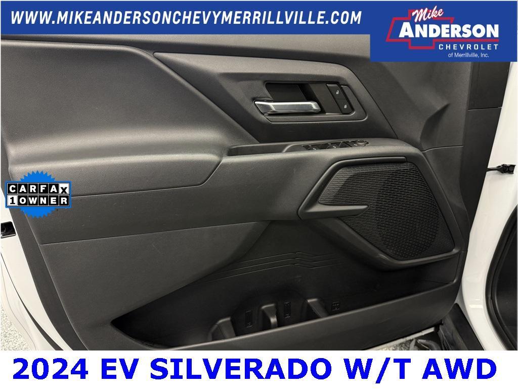 used 2024 Chevrolet Silverado EV car, priced at $52,700