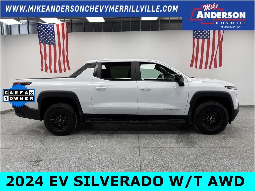 used 2024 Chevrolet Silverado EV car, priced at $55,500