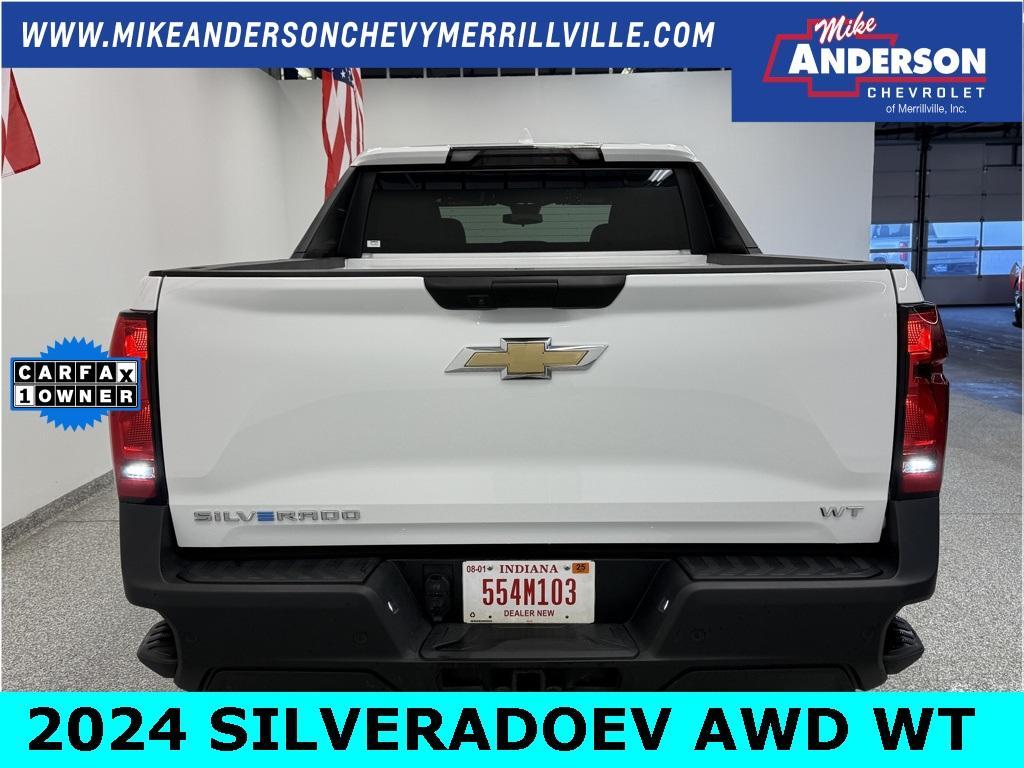used 2024 Chevrolet Silverado EV car, priced at $53,400