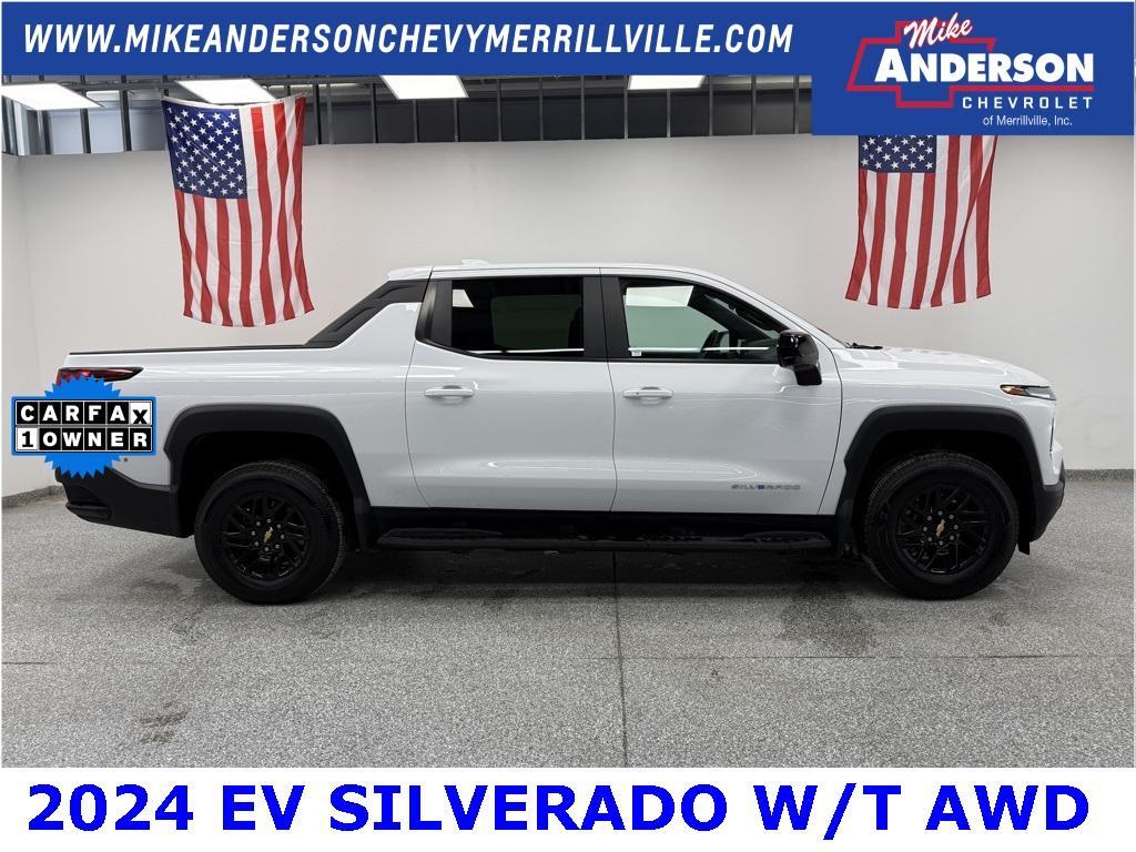 used 2024 Chevrolet Silverado EV car, priced at $52,700