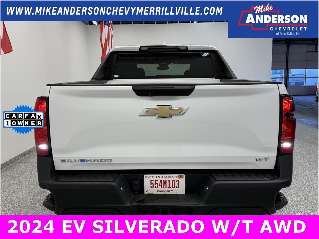 used 2024 Chevrolet Silverado EV car, priced at $54,500