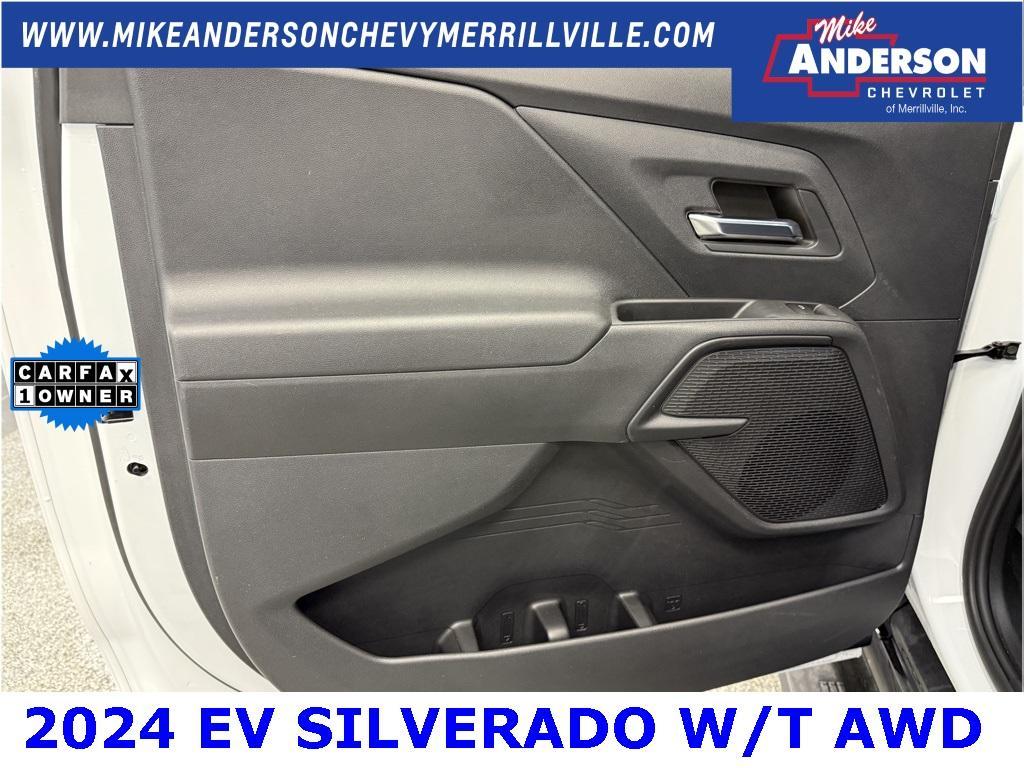 used 2024 Chevrolet Silverado EV car, priced at $52,700
