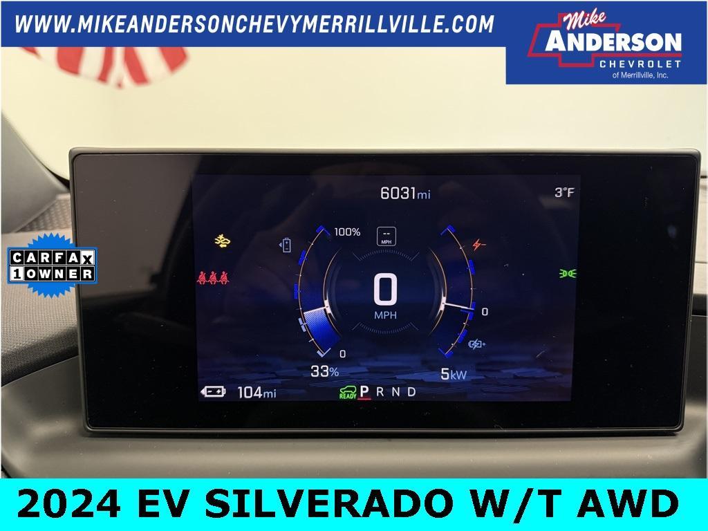 used 2024 Chevrolet Silverado EV car, priced at $55,500