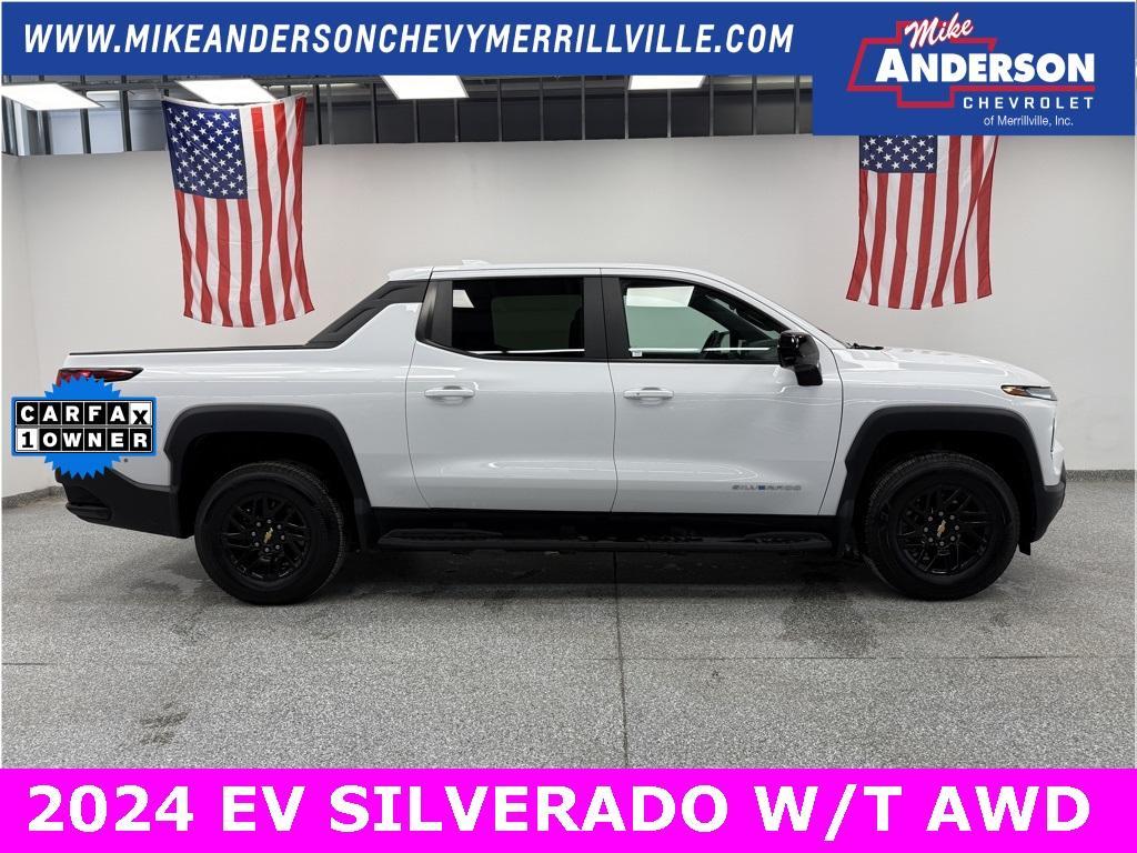 used 2024 Chevrolet Silverado EV car, priced at $54,500