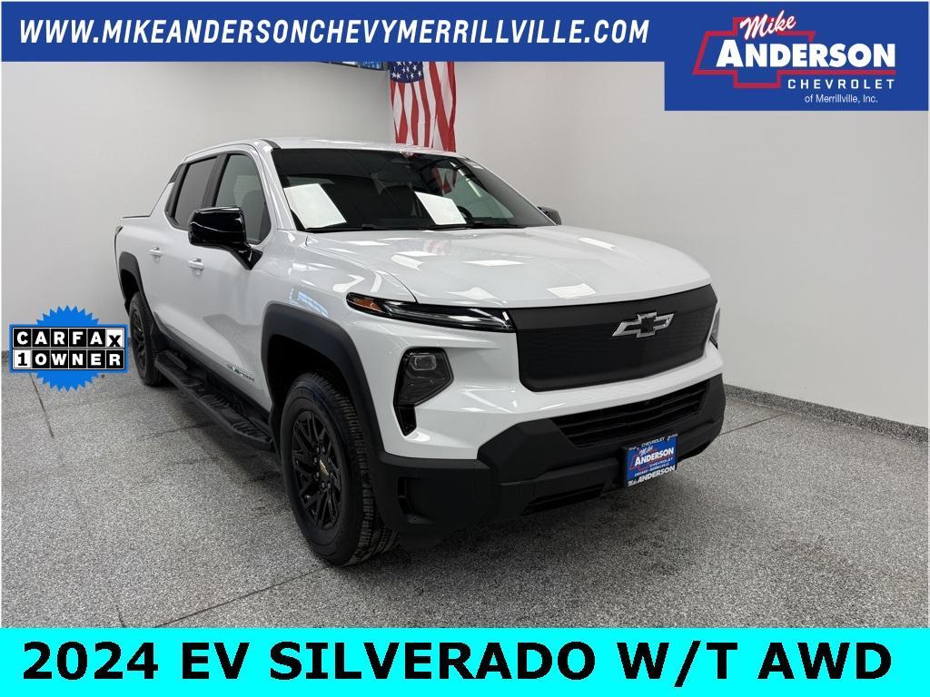used 2024 Chevrolet Silverado EV car, priced at $55,500