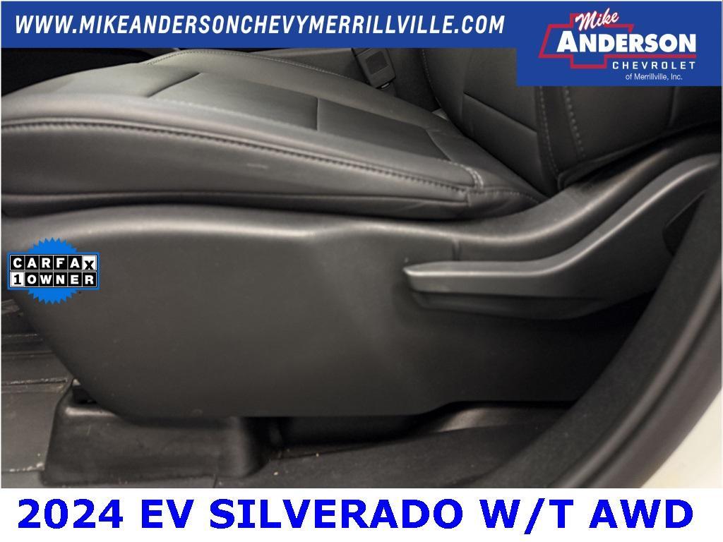 used 2024 Chevrolet Silverado EV car, priced at $52,700
