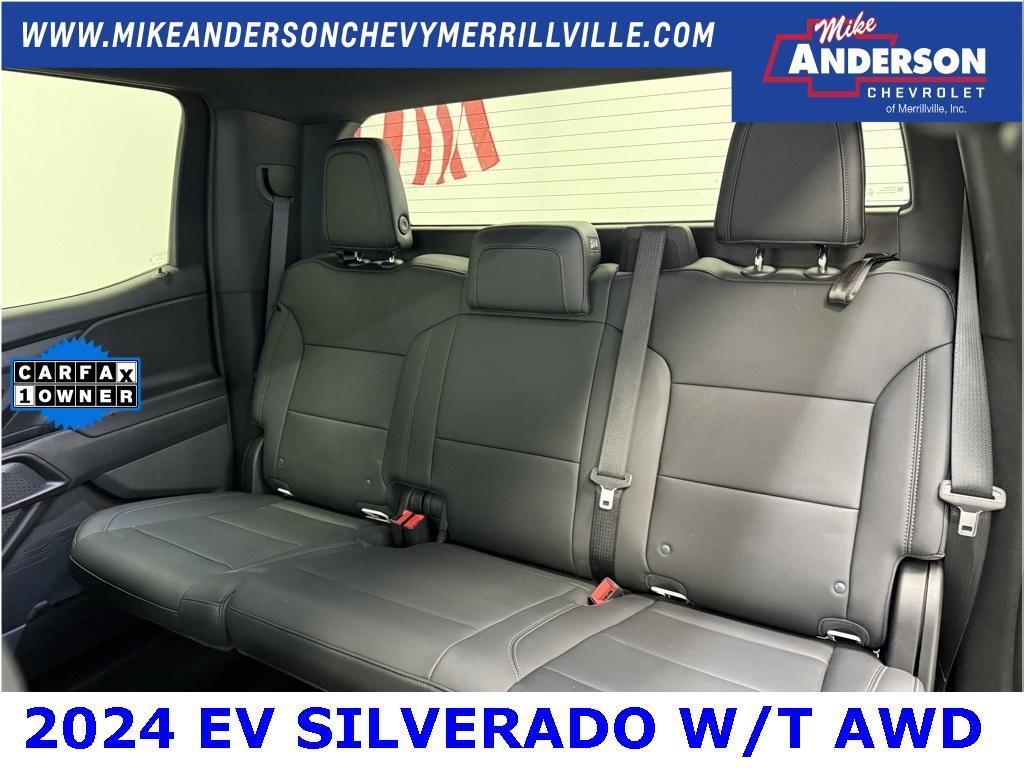 used 2024 Chevrolet Silverado EV car, priced at $52,700