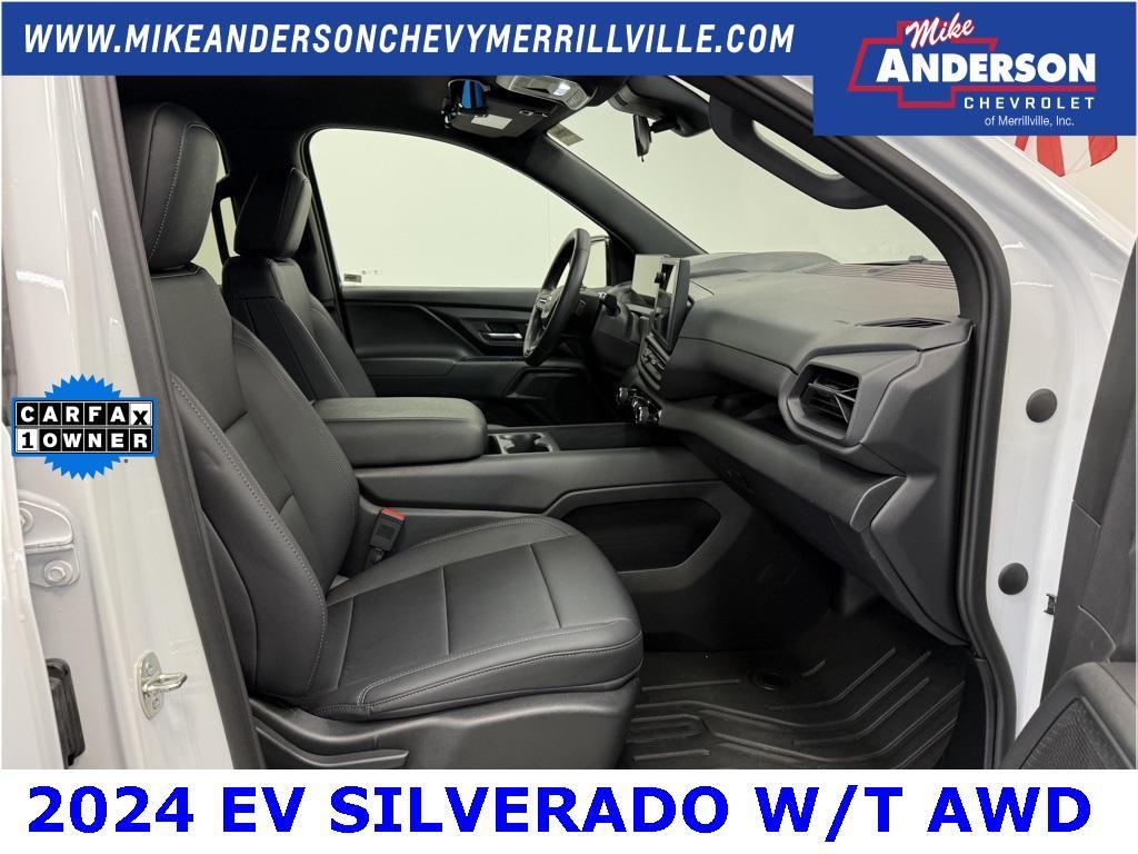 used 2024 Chevrolet Silverado EV car, priced at $52,700