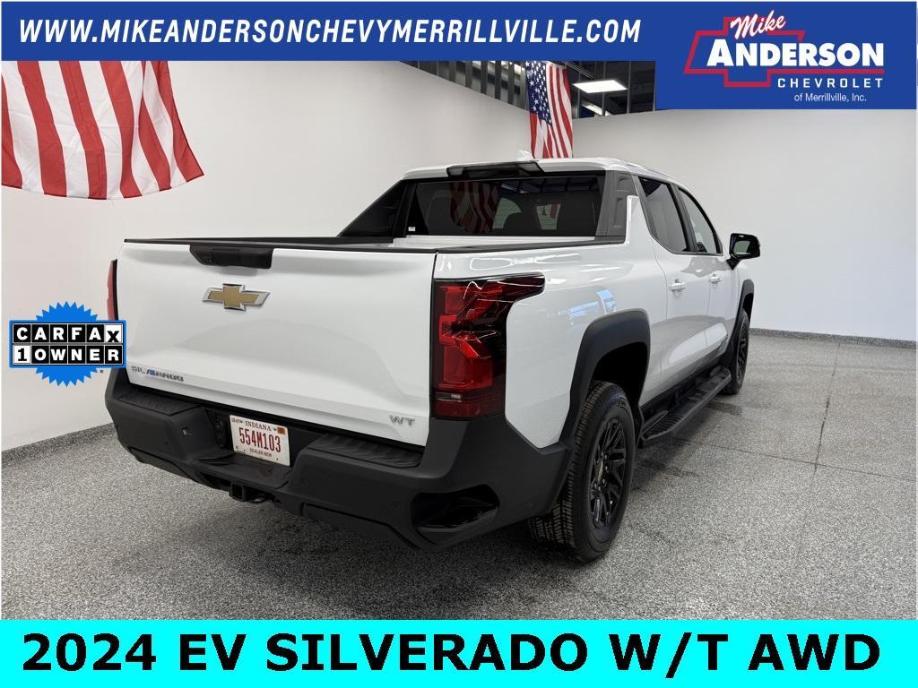 used 2024 Chevrolet Silverado EV car, priced at $55,500