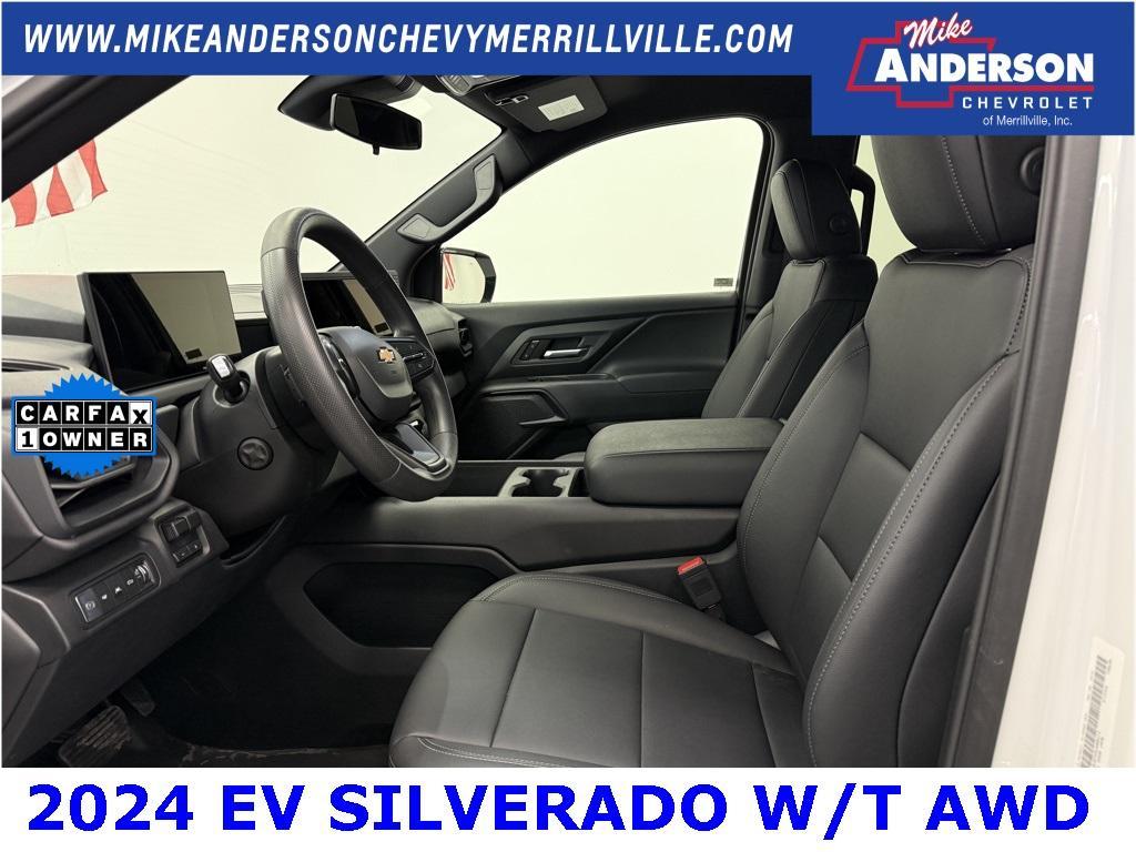 used 2024 Chevrolet Silverado EV car, priced at $52,700