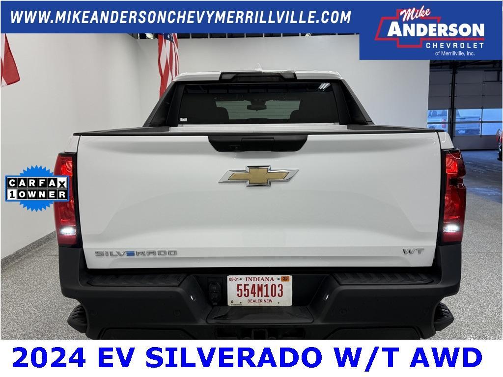 used 2024 Chevrolet Silverado EV car, priced at $52,700