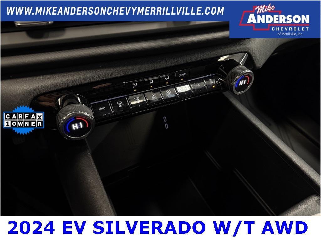 used 2024 Chevrolet Silverado EV car, priced at $52,700
