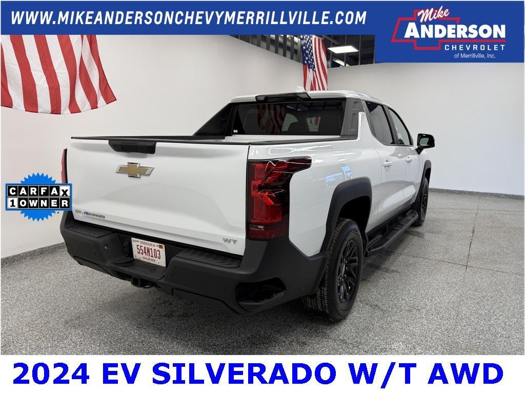 used 2024 Chevrolet Silverado EV car, priced at $52,700