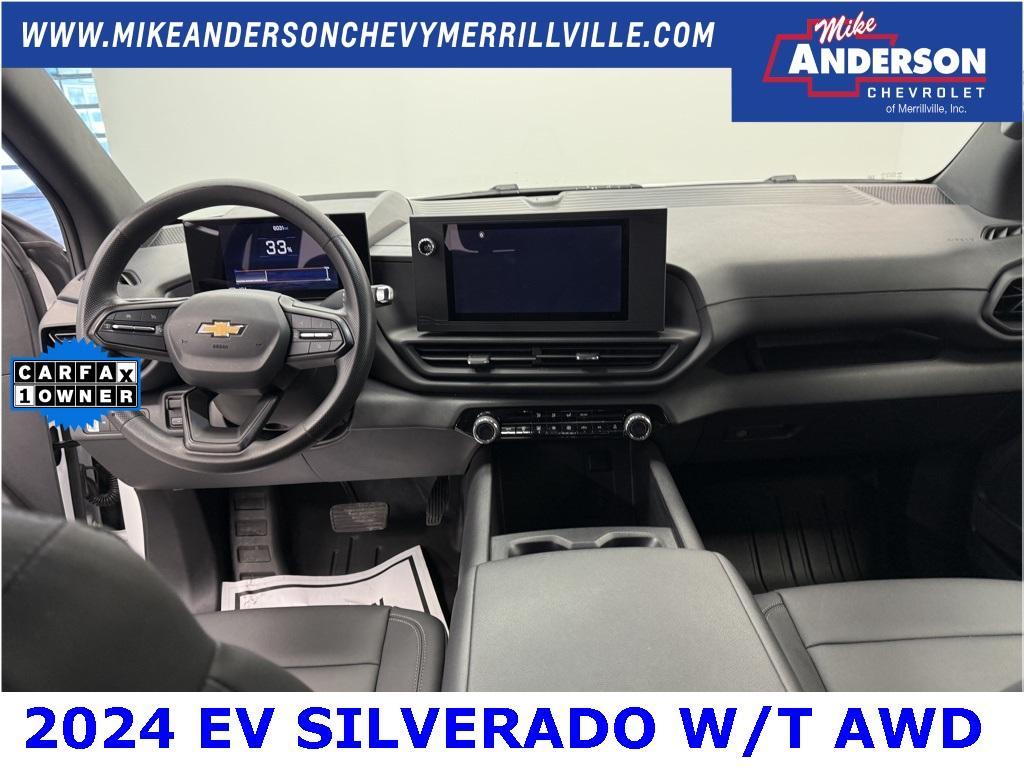 used 2024 Chevrolet Silverado EV car, priced at $52,700