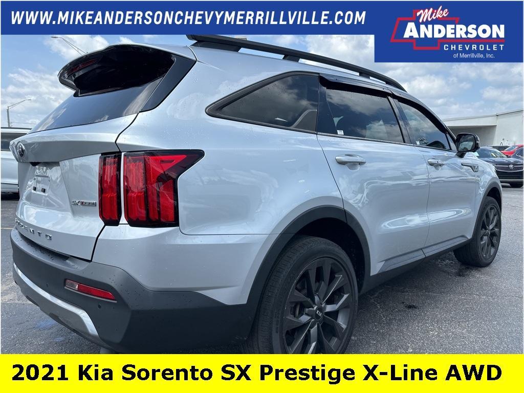 used 2021 Kia Sorento car, priced at $29,500