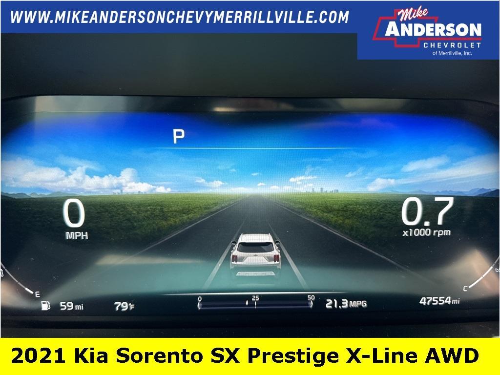 used 2021 Kia Sorento car, priced at $29,500
