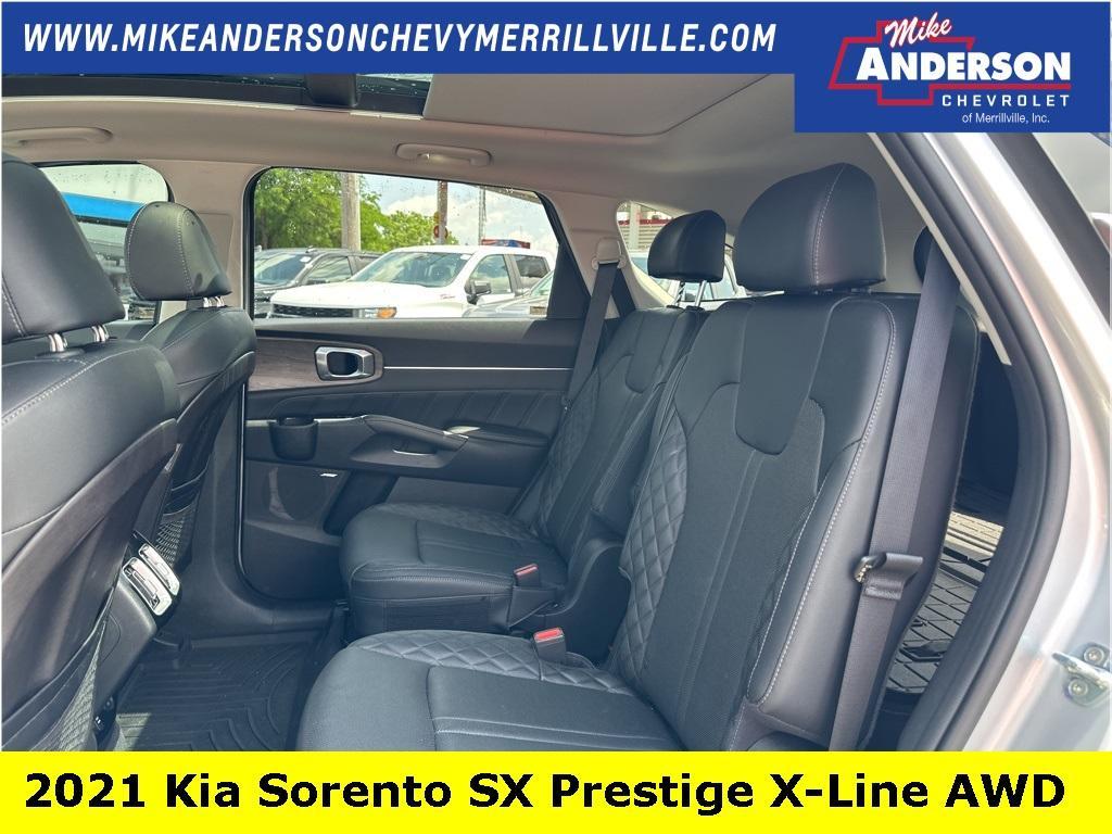 used 2021 Kia Sorento car, priced at $29,500