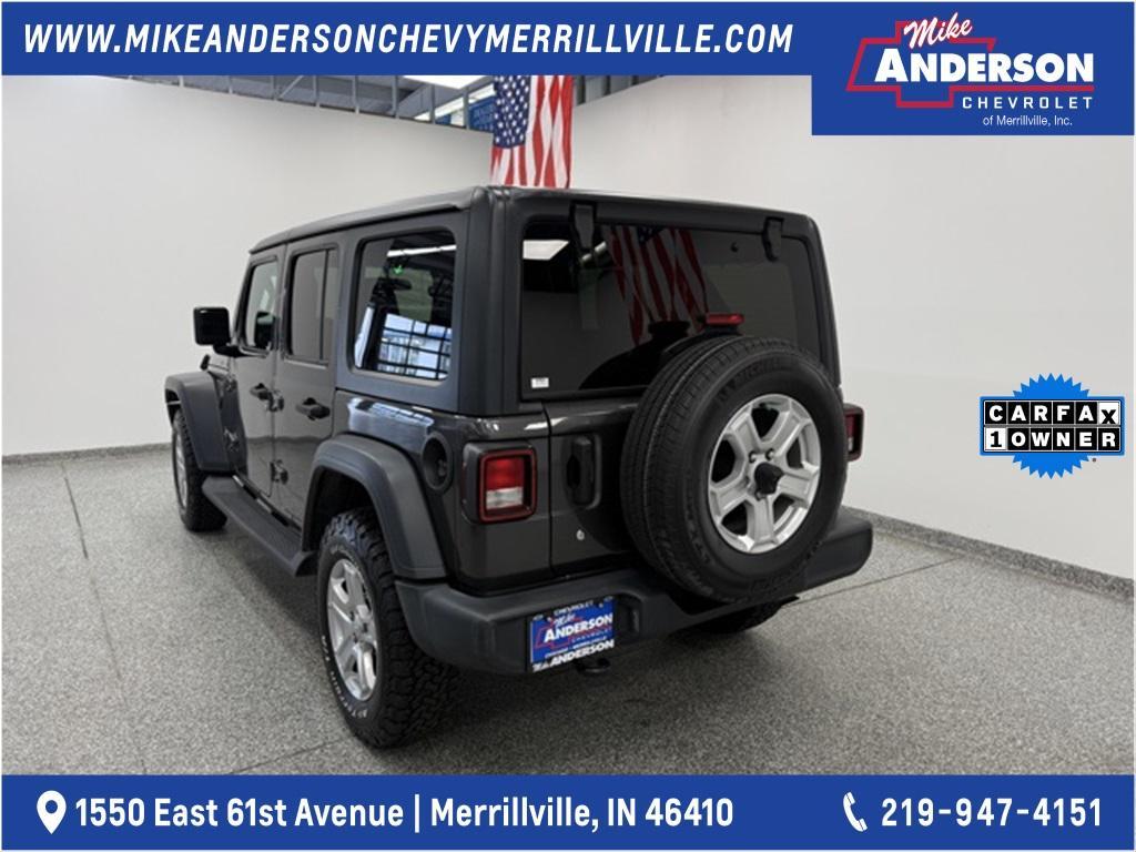 used 2018 Jeep Wrangler Unlimited car, priced at $18,444