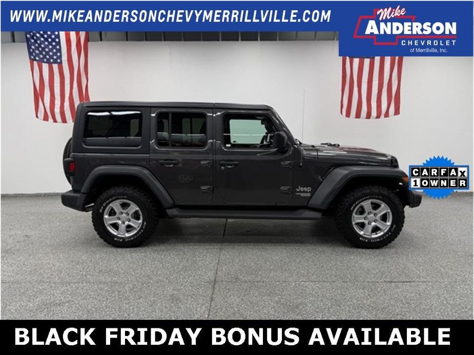 used 2018 Jeep Wrangler Unlimited car, priced at $19,828