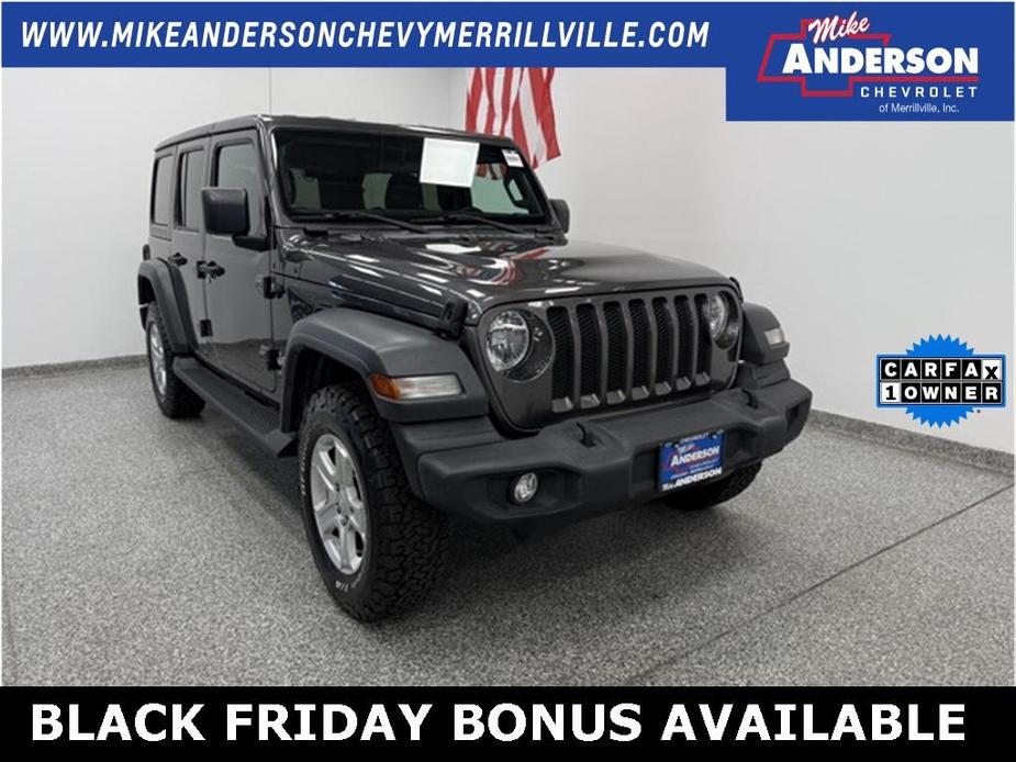 used 2018 Jeep Wrangler Unlimited car, priced at $19,828