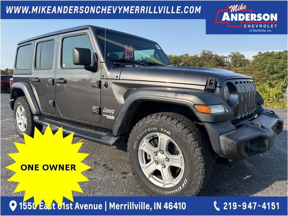 used 2018 Jeep Wrangler Unlimited car, priced at $21,828