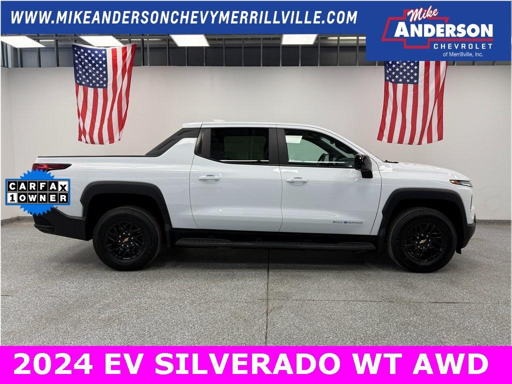 used 2024 Chevrolet Silverado EV car, priced at $59,828