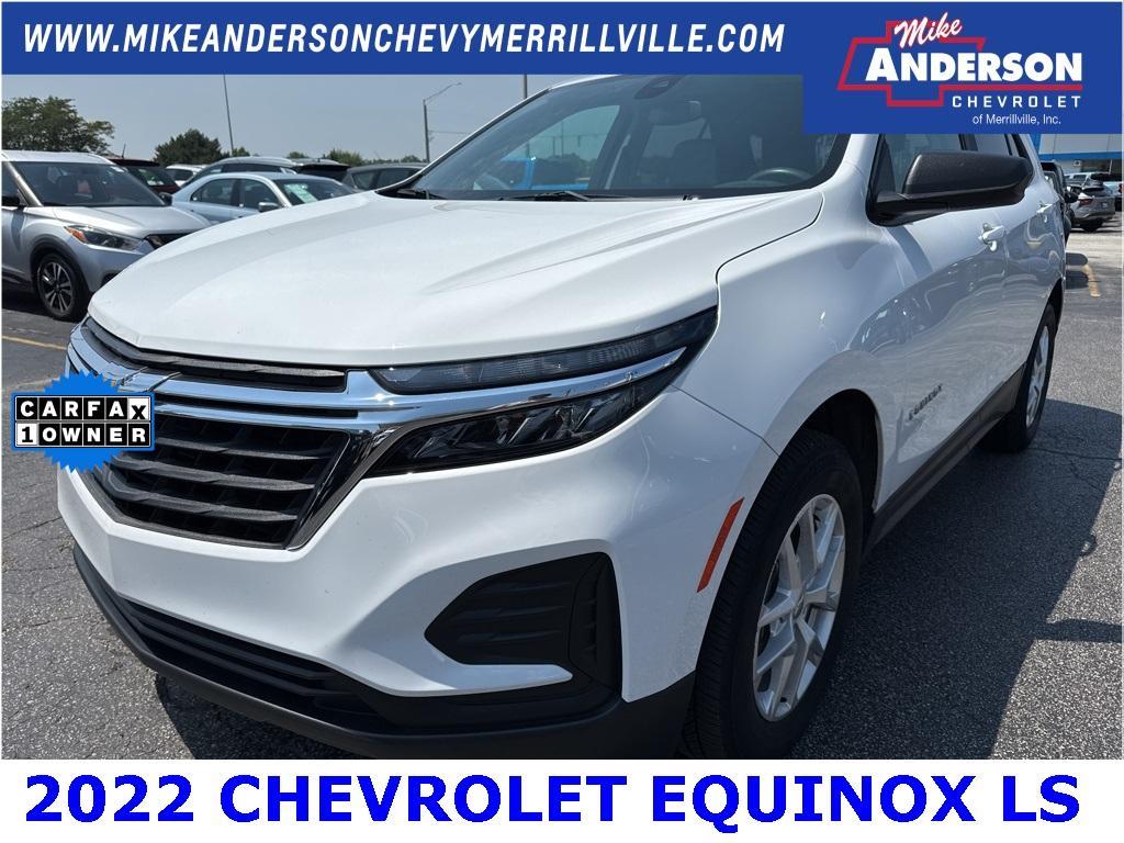 used 2022 Chevrolet Equinox car, priced at $21,785