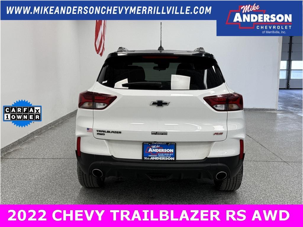 used 2022 Chevrolet TrailBlazer car, priced at $23,185