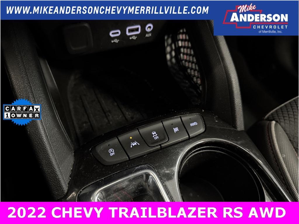 used 2022 Chevrolet TrailBlazer car, priced at $23,185