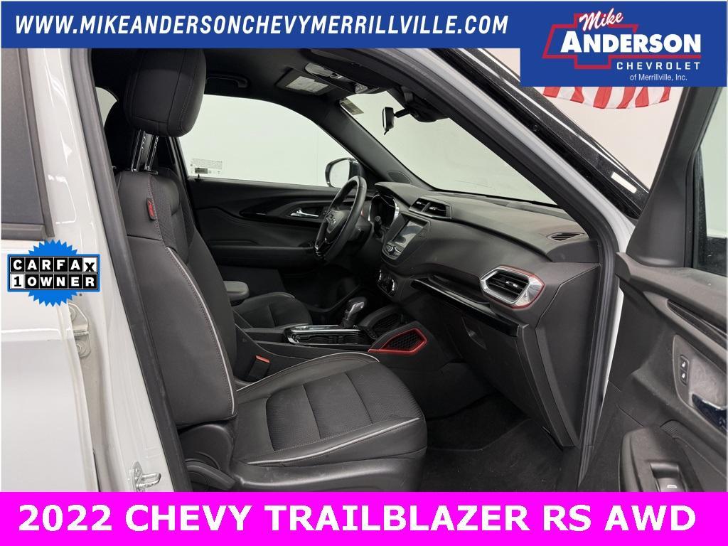 used 2022 Chevrolet TrailBlazer car, priced at $23,185