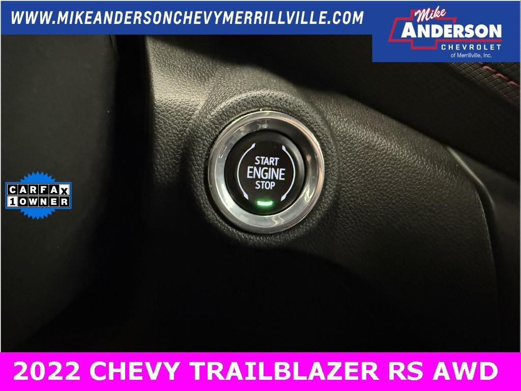 used 2022 Chevrolet TrailBlazer car, priced at $23,185