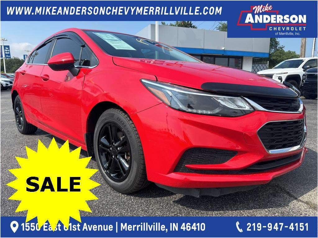 used 2018 Chevrolet Cruze car, priced at $12,989