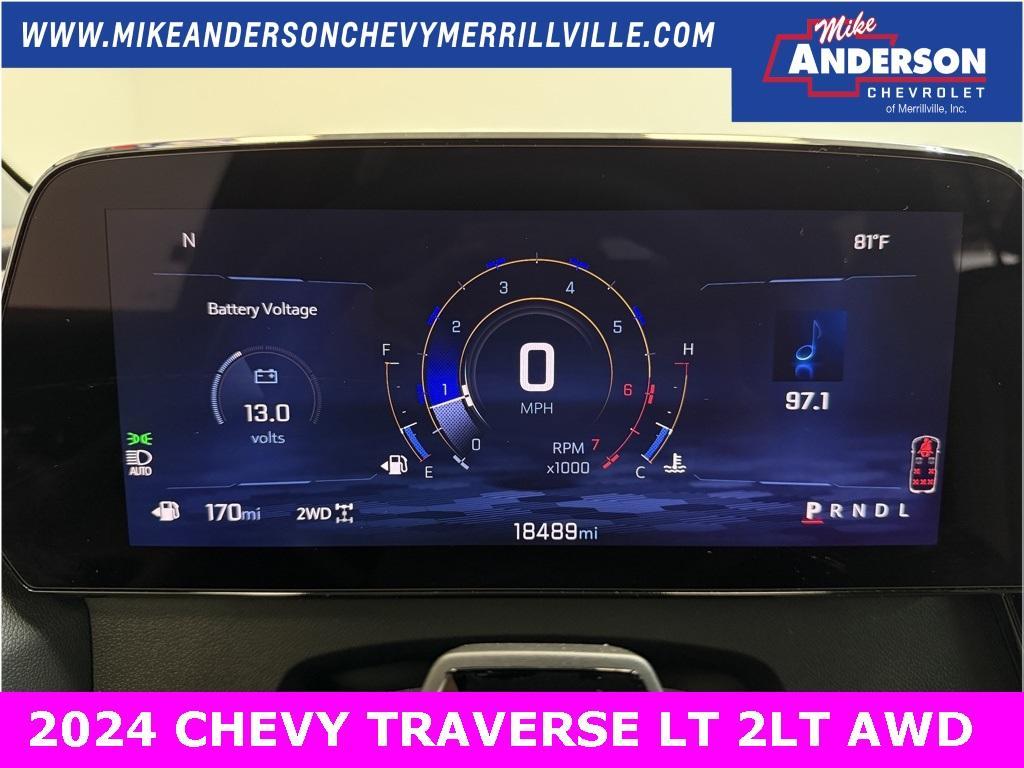used 2024 Chevrolet Traverse car, priced at $45,828