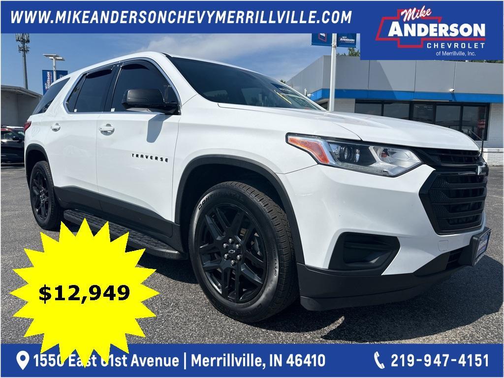 used 2020 Chevrolet Traverse car, priced at $12,949