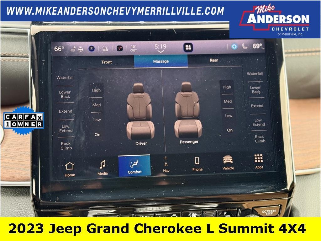 used 2023 Jeep Grand Cherokee L car, priced at $42,989
