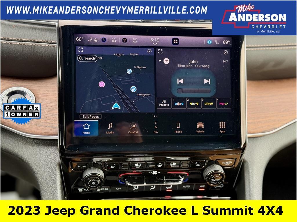 used 2023 Jeep Grand Cherokee L car, priced at $42,989