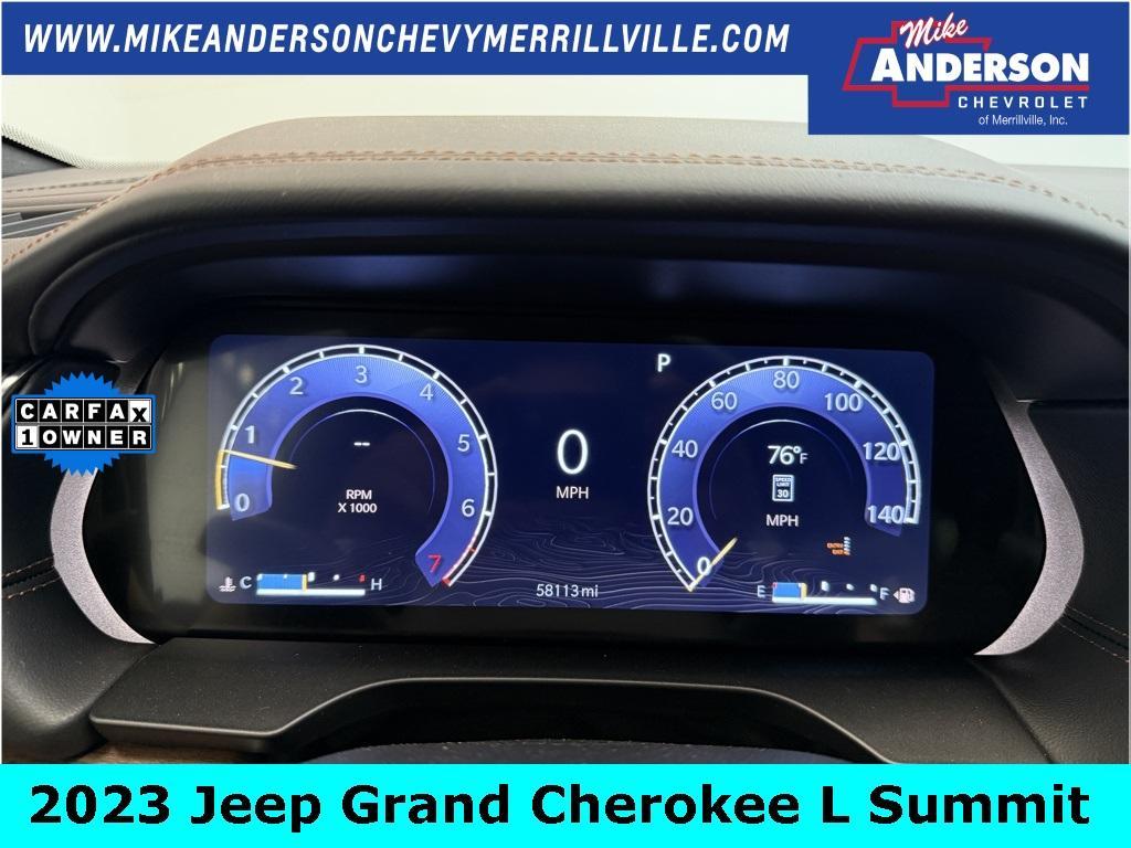 used 2023 Jeep Grand Cherokee L car, priced at $40,898