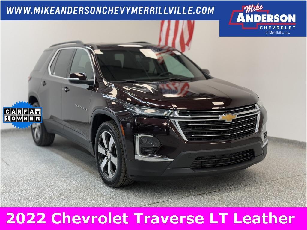 used 2022 Chevrolet Traverse car, priced at $34,981