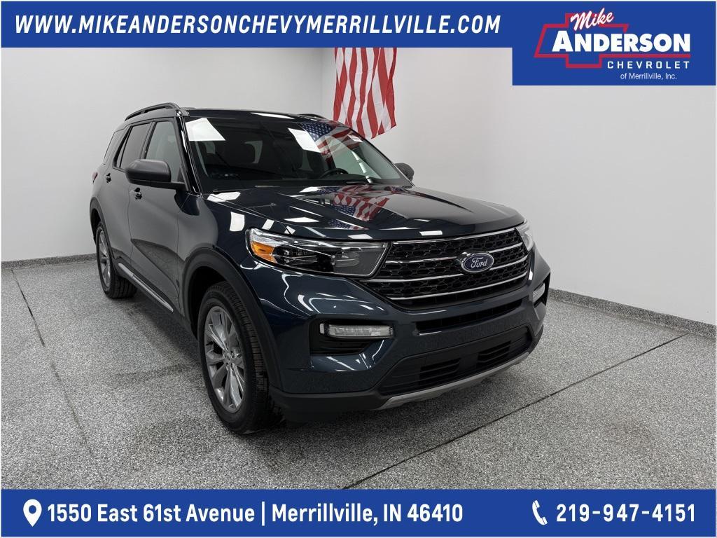 used 2022 Ford Explorer car, priced at $32,700