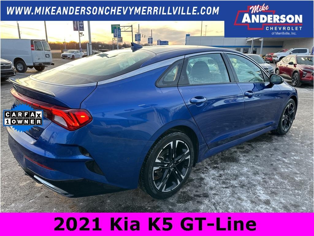 used 2021 Kia K5 car, priced at $22,789