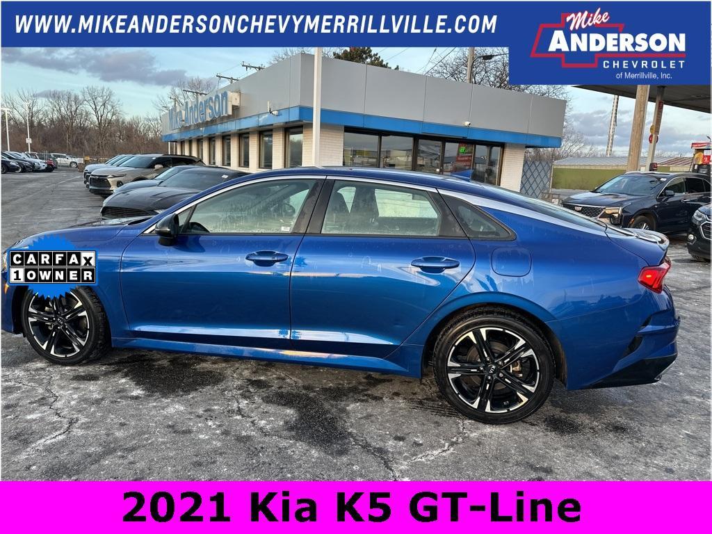 used 2021 Kia K5 car, priced at $22,789