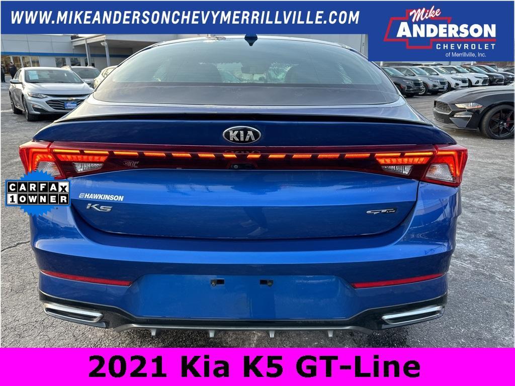 used 2021 Kia K5 car, priced at $22,789