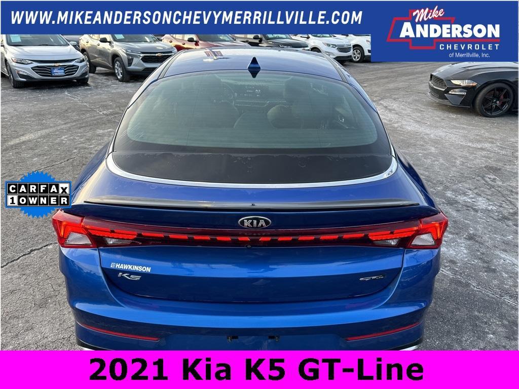 used 2021 Kia K5 car, priced at $22,789