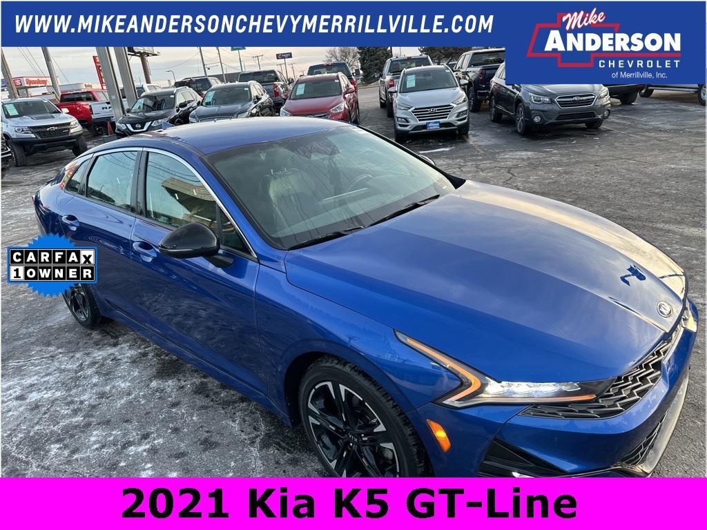 used 2021 Kia K5 car, priced at $22,789