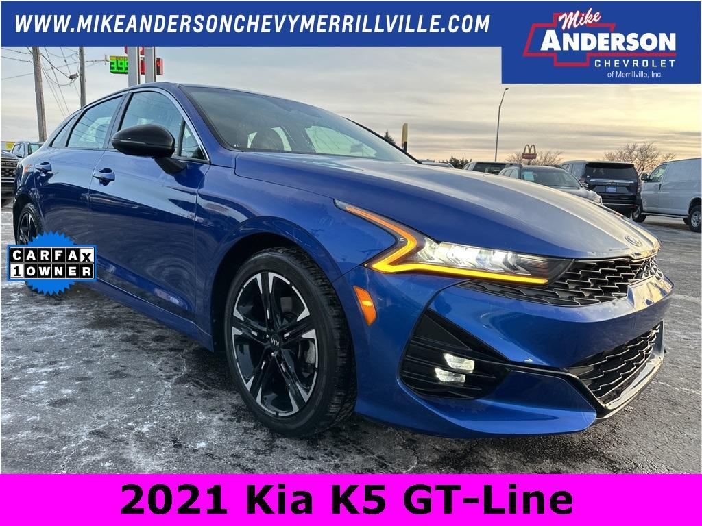 used 2021 Kia K5 car, priced at $22,789