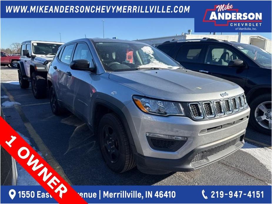 used 2021 Jeep Compass car, priced at $16,828