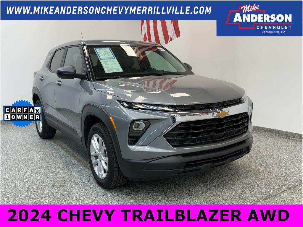 used 2024 Chevrolet TrailBlazer car, priced at $22,898