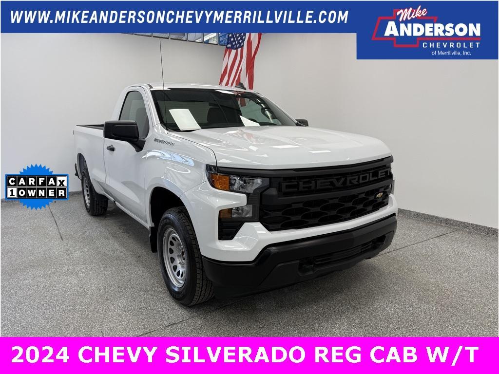 used 2024 Chevrolet Silverado 1500 car, priced at $35,477