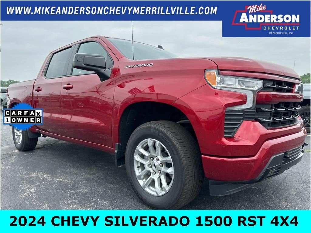 used 2024 Chevrolet Silverado 1500 car, priced at $46,886
